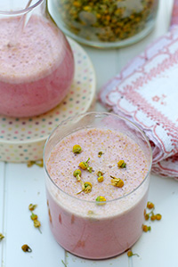 recipe af strawberry-chamomile-smoothie